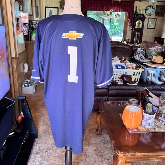 Mens Nike Chevrolet baseball/ football jersey size Large. - Picture 8 of 16